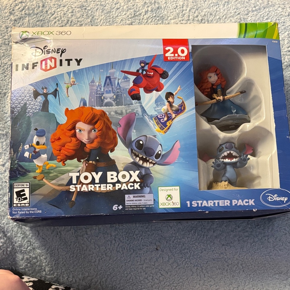 Disney Infinity 2.0 Edition Toy Box Starter Pack - Blue and White